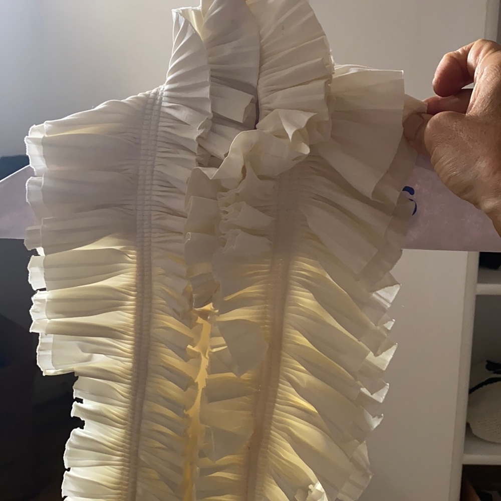 Gorgeous tuxedo shirt by BCBG Max Azria - Picture 2 of 6
